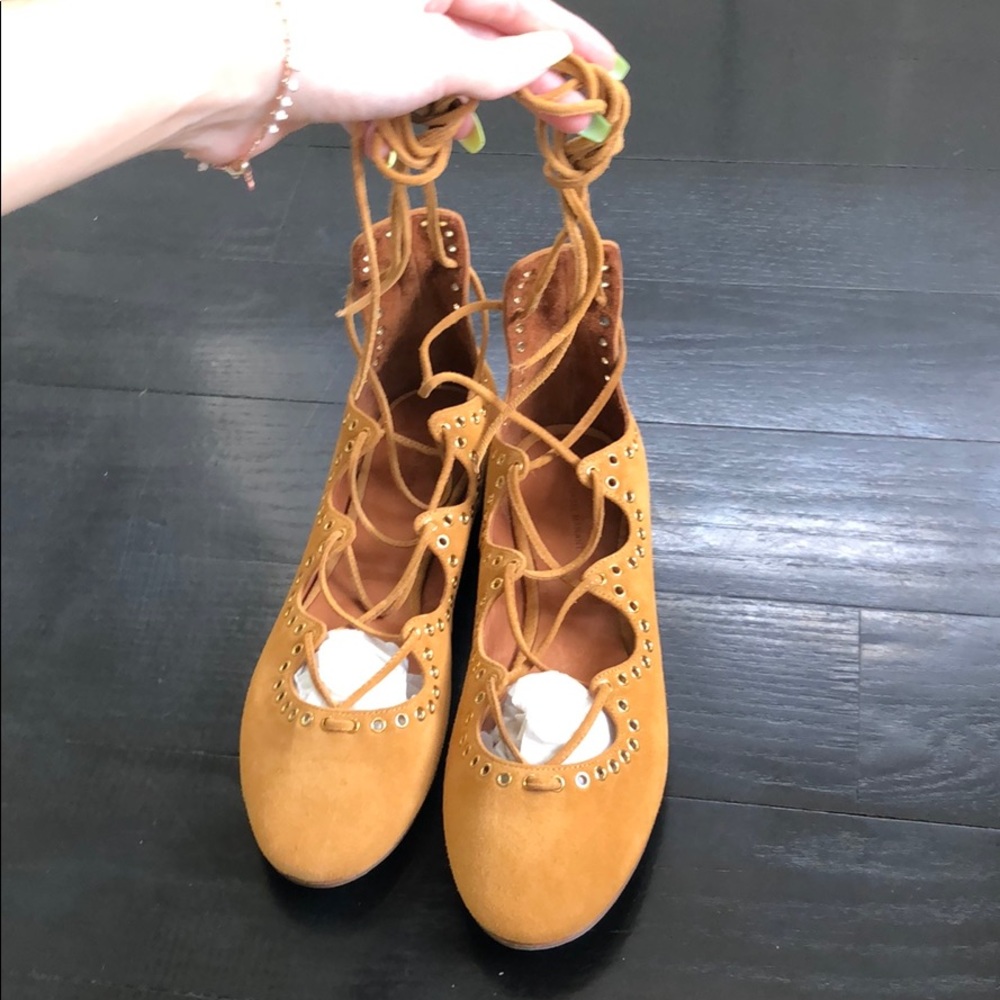 Isabel Marant tie flats